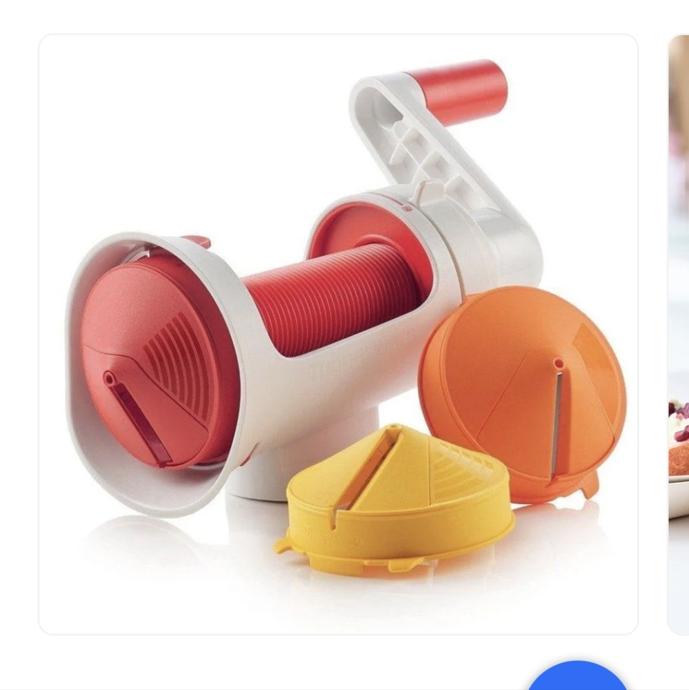 Tupperware Fusion Spiralizer Accessory New